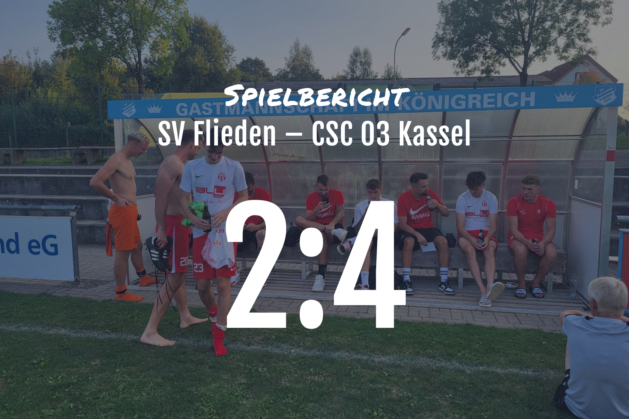 Spielbericht: SV Flieden – CSC 03 Kassel 2:4