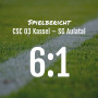 Spielbericht: CSC 03 Kassel – SG Aulatal 6:1