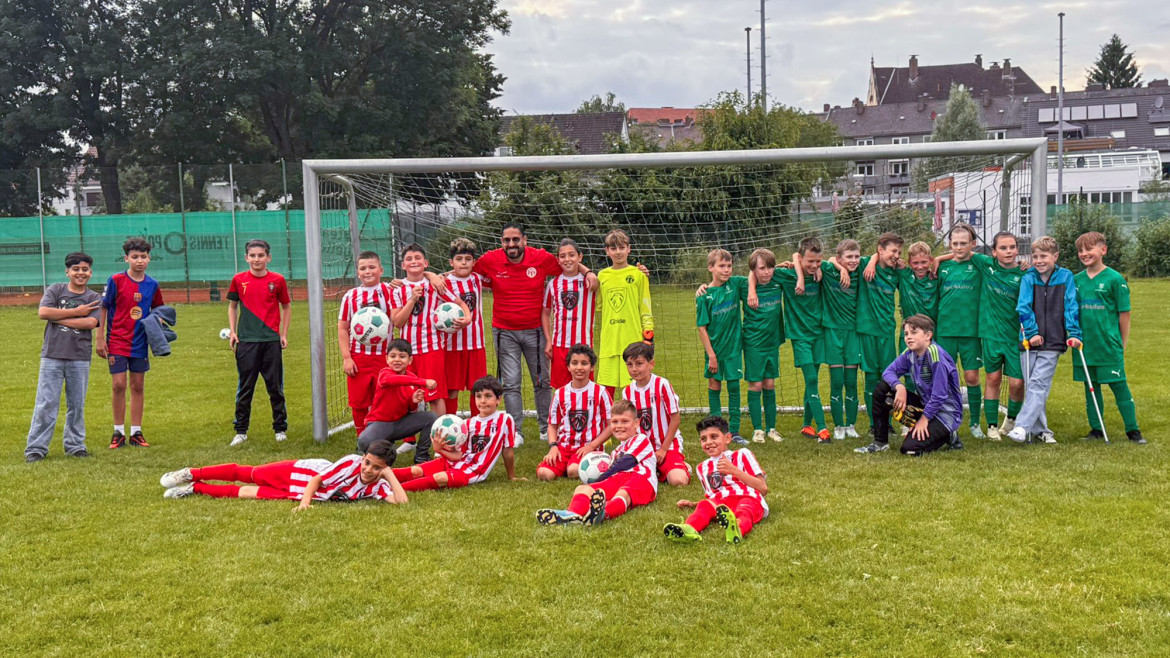 Unsere E-Jugend mit einem 4:1 Sieg gegen TSV Heiligenrode