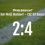 Spielbericht: Rot-Weiß Walldorf – CSC 03 Kassel 2:4