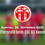 Einladung zum Elterncafé beim CSC 03 Kassel