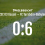 Spielbericht: CSC 03 Kassel – FC Turabdin-Babylon 0:6