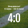 Spielbericht: FC Gießen – CSC 03 Kassel 4:0