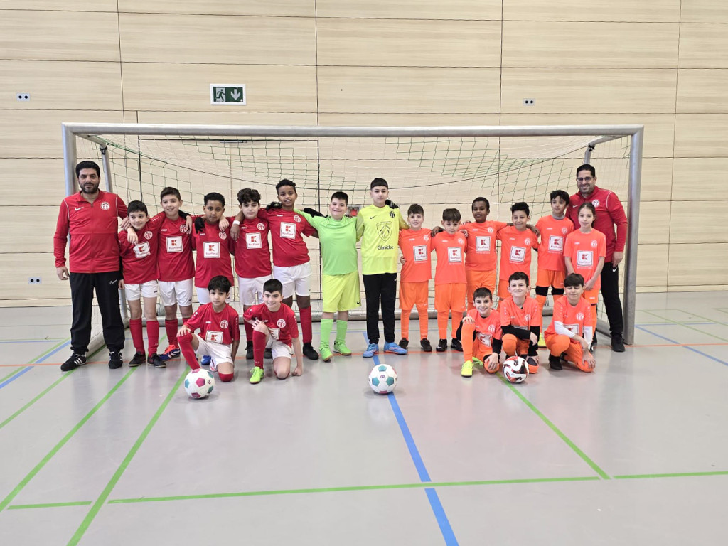 Unsere E-1 und E-2 Jugend beim